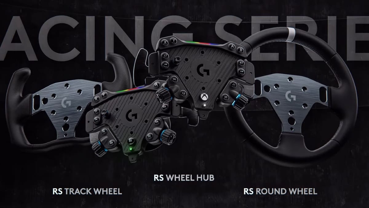 Logitech G finally launches new sim-racing accessories