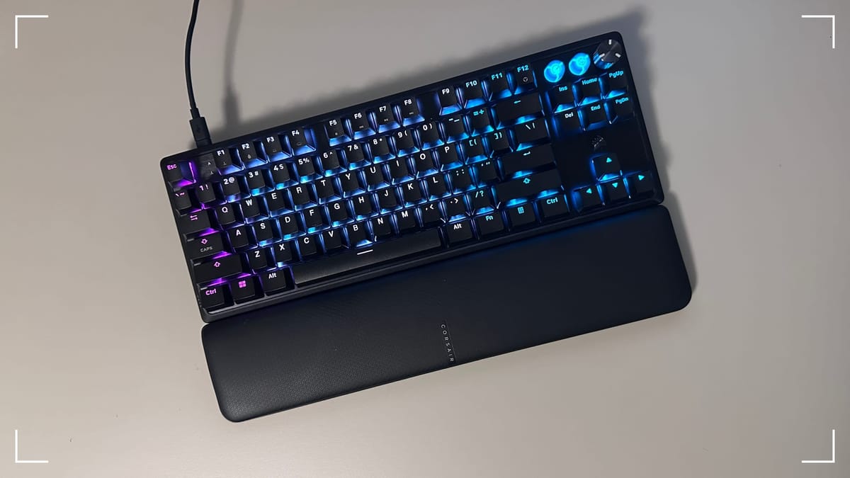 Corsair K70 Pro TKL review: Freaky fast